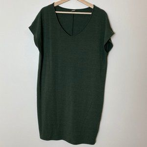Green Loose Fitting Dress
